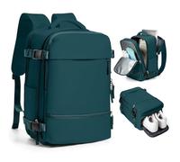 SZLX Sac a Dos Voyage Cabine Avion Femme Bagage Cabine 40x20x25 Ryanair Wizz air Easyjet Bagage à Main Sac pour Ordinateur Portable 14 Pouces Homme Imperméable avec Compartiment Chaussures