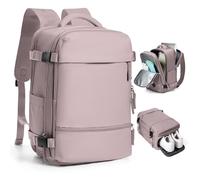 SZLX Sac a Dos Voyage Cabine Avion Femme Bagage Cabine 40x30x20 Ryanair Wizz air Easyjet Bagage à Main Sac pour Ordinateur Portable 14 Pouces Homme Imperméable avec Compartiment Chaussures