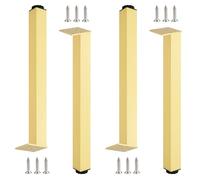 SZLXJMFL Pied de Table Camping Car, 4 Pièces Pied de Table Reglable Pieds de Table Haute Pieds Meuble Aluminum Alloy | Anodisé Hauteur: 3-40cm Tables à Manger Commodes Casier Bricolage 30cm/11.8"