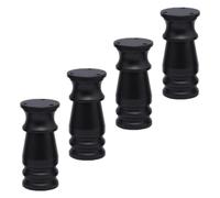 SZLXJMFL Pieds de Canapé en Métal, Lot de 4 Pieds pour Meuble Noir Pattes de Cabinet Réglable Pattes pour D'armoire Aluminum Alloy | Anodisé Pied Armoire Hauteur Optionnelle: 8-15cm 10cm/4"