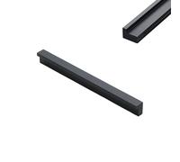 SZLXJMFL Poignée d’Armoire Noir, 2 PCS Poignee de Meuble Cuisine en Alliage d'Aluminium | Finition en Anodisé, Poignées de Tiroir Entraxe: 96-1152mm Poignées de Porte pour Placards Noire 416mm/16.4in