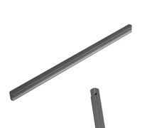 SZLXJMFL Poignée de Meuble Grise, Lot de 2 Poignee d’Armoire en Alliage d'Aluminium | Finition en Anodisé, Poignées de Placard Entraxe: 64-1160mm Poignée de Porte Tiroir 480mm/18.9in