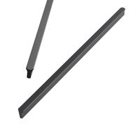 SZLXJMFL Poignée de Placard Gris,2 pièces Bouton de Tiroir Solide Aluminium | Finition en Anodisé Poignées en I Longueur totale: 105-1200 mm Poignee de Poignee de Meuble Cuisine 576mm/22.7in