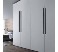 SZLXJMFL Poignée de Placard Noir Mat,2 pièces Bouton de Tiroir Solide Aluminium | Finition en Anodisé Poignées en I Longueur totale: 43-1200 mm Poignee de Poignee de Meuble Cuisine 1024mm/40.3in