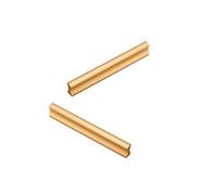 SZLXJMFL Poignées pour Placards Moderne 96mm,2 pièces Poignée Meuble Or Mat Solide Aluminium | Finition en Anodisé Poignées en I Longueur totale: 43-1200 mm Poignée de Tiroir 96mm/3.8in