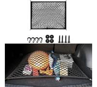 SZMBHSD Sac de Filet de Coffre de Voiture, Compatible pour Acura RL RSX SLX TSX Vigor, Sac de Rangement élastique de Voiture Filet de Fixation de Bagages de Voiture,80 * 60cm- Double-Layer
