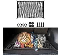 SZMBHSD Sac de Filet de Coffre de Voiture, Compatible pour Acura RL RSX SLX TSX Vigor, Sac de Rangement élastique de Voiture Filet de Fixation de Bagages de Voiture,80 * 40cm- Double-Layer