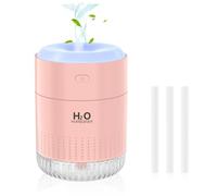 SZO Humidificateur Mini Humidificateur d'intérieur avec lumière LED, fonction d'arrêt automatique et deux modes de brumisation Convient pour une utilisation dans les voitures