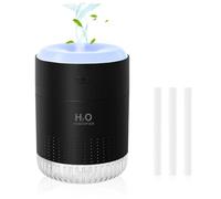 SZO Humidificateur Mini Humidificateur d'intérieur avec lumière LED, fonction d'arrêt automatique et deux modes de brumisation Convient pour une utilisation dans les voitures