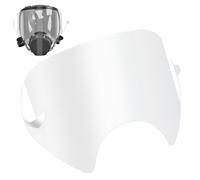 SZONEE Paquet de 10 Cache-Objectif Détachable Compatible Avec les Masques 3M 6000, 6885, 6700, 6800, 6900, Cache-Objectif en Plastique pour les Masques de Protection Respiratoire