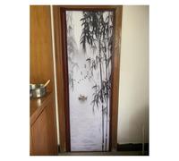 SZPLLZY Porte accordéon coulissante, Hauteur 220/214 / 206/200 / 190/175 cm, Porte Pliante, Porte de Douche rétractable temporaire (83 x 215 cm/32,7 x 84,6 po)