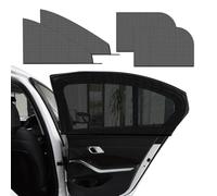 SZPXXX 4 Pièces moustiquaires pour fenêtre pour BMW i4 (G26 LCI, Facelift 2024) AB 2024 2025-, réduit la Chaleur et Les Rayons UV,Protection Contre Les Insectes pour fenêtre de Voiture