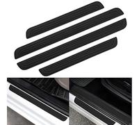 SZPXXX 4PCS Protections de Seuil de Portière de Voiture en Caoutchouc pour Audi TT 8S FV I 2014-2019, Autocollant Voiture, Étanches Accessoires Voiture