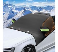 SZPXXX Magnétique Couverture Protection Pare Brise Hiver pour Alfa Romeo Stelvio 2017-2022, Bache Anti Givre Voiture,Couverture Pare Brise Avant Voiture,Poussière,Pluie