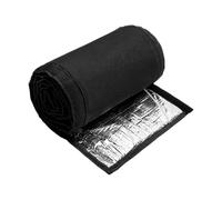 Szq622 Protection de tuyau en cuivre flexible à 3 couches pour mini systèmes divisés en extérieur (noir, 183 cm)