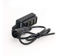 SZRMCC Anton Bauer Batterie 4 Broches XLR vers 4 Ports D Tap P Tap Splitter Cable pour Appareil Photo Arri Rouge/TVLOGIQUE