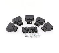 SZRMCC Anton-Bauer IDX V-Mount Lot de 5 connecteurs D-tap P-tap mâles pour caméscope DSLR Rouge