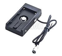 SZRMCC BMPCC 4K Blackmagic Cinema Camera 4K DC 12V Adaptateur de Plaque de Montage d'alimentation pour Sony NP-F970 F960 F770 F750 F570 F550 Batterie (Straight Cable)