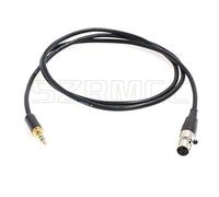 SZRMCC Câble audio TRS 3,5 mm vers TA3F 3 broches Mini-XLR pour casque Sennheiser AKG