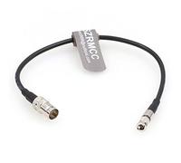 SZRMCC Câble Coaxial Vidéo UHD 4K BNC Femelle vers Micro BNC Q4 Haute Densité 75ohm pour Blackmagic Video Assist 5″ 12G-SDI HDR Monitor (60cm)