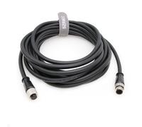 SZRMCC Câble d'actionneur de capteur M12 A code 12 broches mâle vers femelle - Câble étanche pour caméra industrielle Cognex in-Sight 7000 2000 8000 DMR-300 Series (5 m)