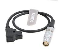 SZRMCC Câble d'alimentation D Tap vers 2B 4 Broches Femelle pour Appareil Photo numérique Red V-Raptor XL 8K VV Cinema