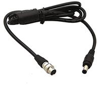 SZRMCC Câble d'alimentation pour appareil photo 6 broches femelle 5,5 x 2,5 mm vers Hirose pour objectif B4 2/3" Fujinon Canon Nikon Sony Panasonic Servo (câble droit 45 cm)