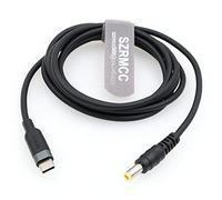 SZRMCC Câble d'alimentation USB C vers DC 5,5 x 2,5 mm 12 V pour moniteurs LCD KiPro, radio, tout appareil 12 V