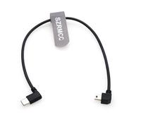 SZRMCC Câble de commande Type-C vers Mini USB pour DJI RSC2 RS2 RS3 Pro Mini stabilisateur de cardan vers Canon EOS 5D, 6D Mark III, 70D, 77D, 80D 800D, 750D