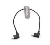 SZRMCC Câble de commande type C vers type C mâle pour stabilisateur DJI RS3 Mini pour Canon R5 R6 R7, Nikon Z6 Zfc, Sony A1, FX3, A7S3, A7M4, Panasonic Lumix