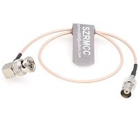 SZRMCC Câble d'extension 75 ohm BNC mâle vers BNC Femelle RF coaxial HD SDI Q9-JWK RG179 (30 cm)