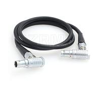 SZRMCC Câble EVF à angle droit 1B 16 broches mâle vers angle droit 1B 16 broches mâle LCD/OLED pour appareil photo Red Epic Scarlet Red DSMC2 (angle droit, 1 m)