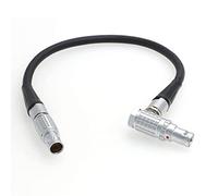 SZRMCC Câble EVF droit 1B 16 broches mâle vers angle droit 1B 16 broches mâle LCD/OLED pour appareil photo Red Epic Scarlet Red One (angle droit, 40 cm)