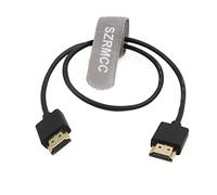 SZRMCC Câble HDMI 8k 2.1 Câble HDMI vers HDMI Câble Souple Ultra pour Z Cam E2 Portkeys BM5 Atomos Shinobi Ninjav V Moniteur Sony Canon Camera