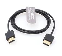 SZRMCC Câble souple haute vitesse 4K 2.0 60P HDMI pour tablette Z Cam E2 pour appareil photo reflex numérique Sony-Canon ATOMOS Portkeys Monitor (50 cm)