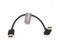 SZRMCC Câble Tressé Spiralé 8K 2.1 HDMI vers HDMI Ultra Haut Hébit pour Z Cam E2 Sony FX6 FX9 Canon EOS C70 C300 Portkeys BM5 Atomos Ninjav V Shogun Moniteur