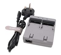 SZRMCC CDC77 Chargeur de batterie double pour Top-con GM52 GM100 Series Sokkia IM52 FX101 Total Station BDC71 BDC72