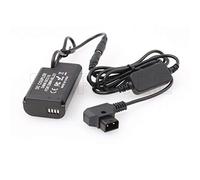 SZRMCC d-Tap 2 Broches vers DMW-BLJ31 Batterie factice DMW-DCC16 coupleur CC pour Panasonic Lumix S1 S1M S1R S1RM S1H