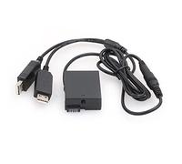 SZRMCC Double USB vers LP-E8 DR-E8 DC Coupleur Batterie factice pour Canon EOS 550D 600D 650D 700D T2i T3i T4i X4 X5