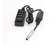SZRMCC Fischer 3 Broches RS de caméra Arri Alexa 12 V Régulé Power Out vers 4 Femelle D-Tap Splitter P Tap Splitter Câble Splitter