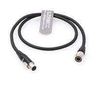 SZRMCC Hawk-Woods DV-SQN4S Audioroot Batterie Hirose 4 Broches mâle vers TA4F Mini XLR 4 Broches Femelle câble d'alimentation pour appareils Audio Scorpio 833 888