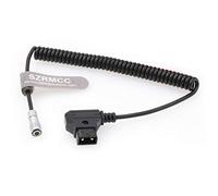 SZRMCC IKAN Portkeys BM5 BM7 HH7 HS7T Câble d'alimentation enroulé D-Tap vers XS6 4 Broches Femelle