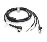 SZRMCC Livox Câble Mid-360 M12 Pin femelle Aviation Plug 3 en 1 Splitter Data Sensor Cable pour DJI Lidar Livox Mid-360 Mid-70 Avia Lidar (angle droit 12 broches, 50 cm)