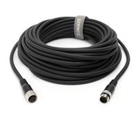 SZRMCC M12 5 Broches Mâle vers Femelle de Câble de Capteur Câble Blindé étanche à Haute Flex pour Caméra Industrielle Module bus de Terrain (10m)