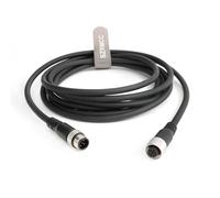 SZRMCC M12 5 pin Mâle à Femelle Connecteur de Câble de Capteur Câble Blindé étanche à Haute Flexibilité pour Caméra Industrielle Module bus de Terrain (5m)