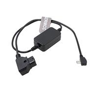 SZRMCC Nucleus Nano Follow Focus Moteur ou Volant à Angle Droit Micro USB 5 V régulé vers D-Tap Câble d'alimentation pour Tilta