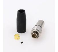 SZRMCC Original Hirose MXR Series Fiche de Montage de câble 8 Contacts Broche à souder MXR-8P-8P Connecteur Circulaire