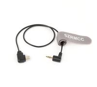 SZRMCC Ronin-SC Câble de commande RSS Type-C vers câble de déclenchement à distance 2,5 mm pour stabilisateur DJI RSC2 RS2 RS3/Pro vers Fujifilm X-Pro2 XT20 XT30 XA3 XE3 XH1 X100F GFX100S Canon 80D