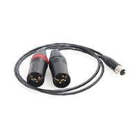 SZRMCC TA5F Mini XLR 5 Broches vers Double XLR 3 Broches câble Audio pour Zaxcom QRX mélangeur de Terrain/enregistreurs appareils sonores 633664688 788T