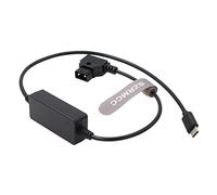 SZRMCC Tapis de téléphone Portable Tablette Appareil Mac-Book USB C Type-C vers D-Tap PD Câble d'alimentation de Charge Rapide pour Batterie à Monture en V et PowerTap